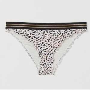 Leopard Print Bikini Bottoms